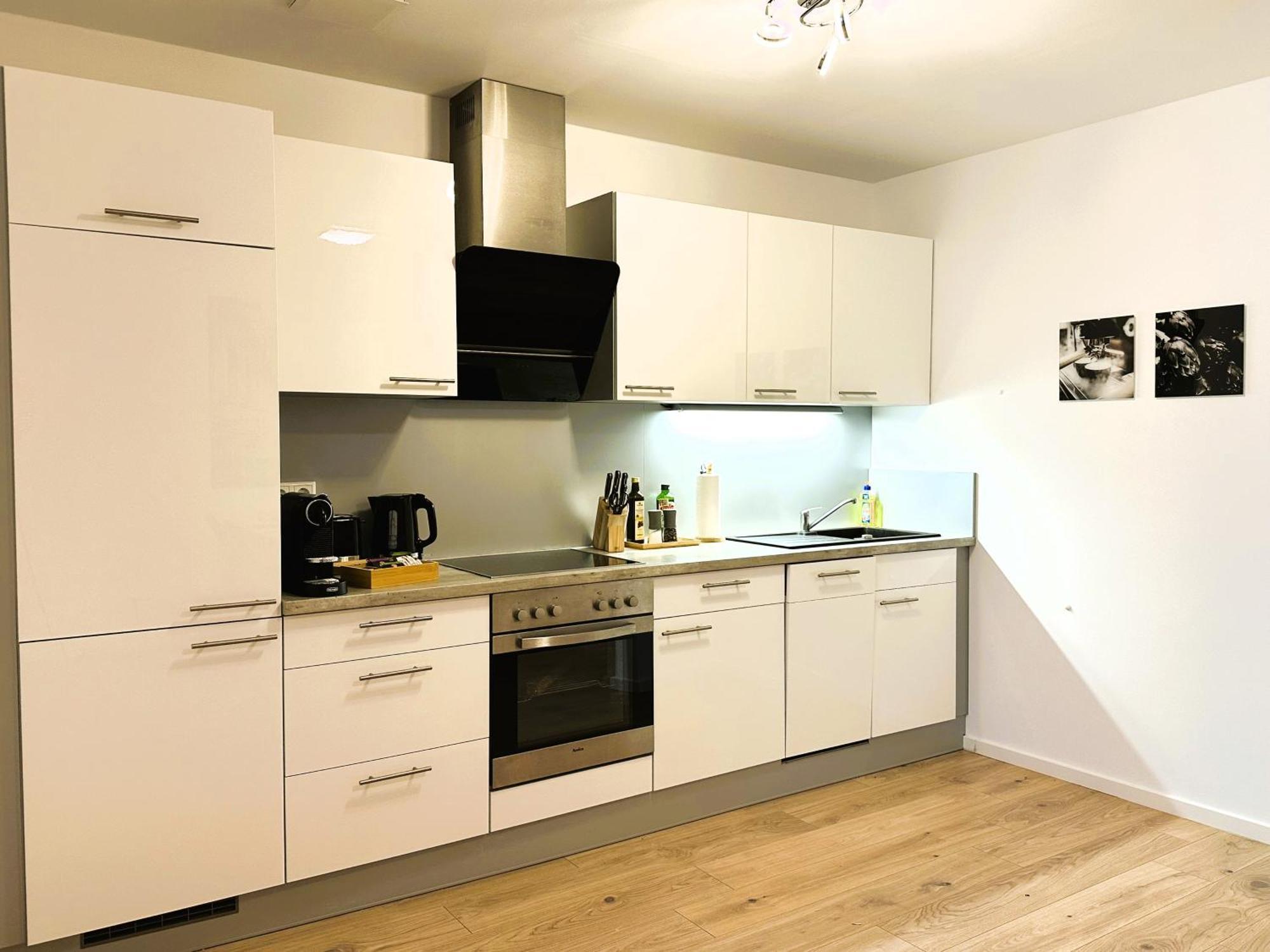 Bohnapartments - Nordkap-Suiten - Gratis Parkplatz - Moderner Neubau - Erdgeschoss - Fussbodenheizung Erfurt Chambre photo