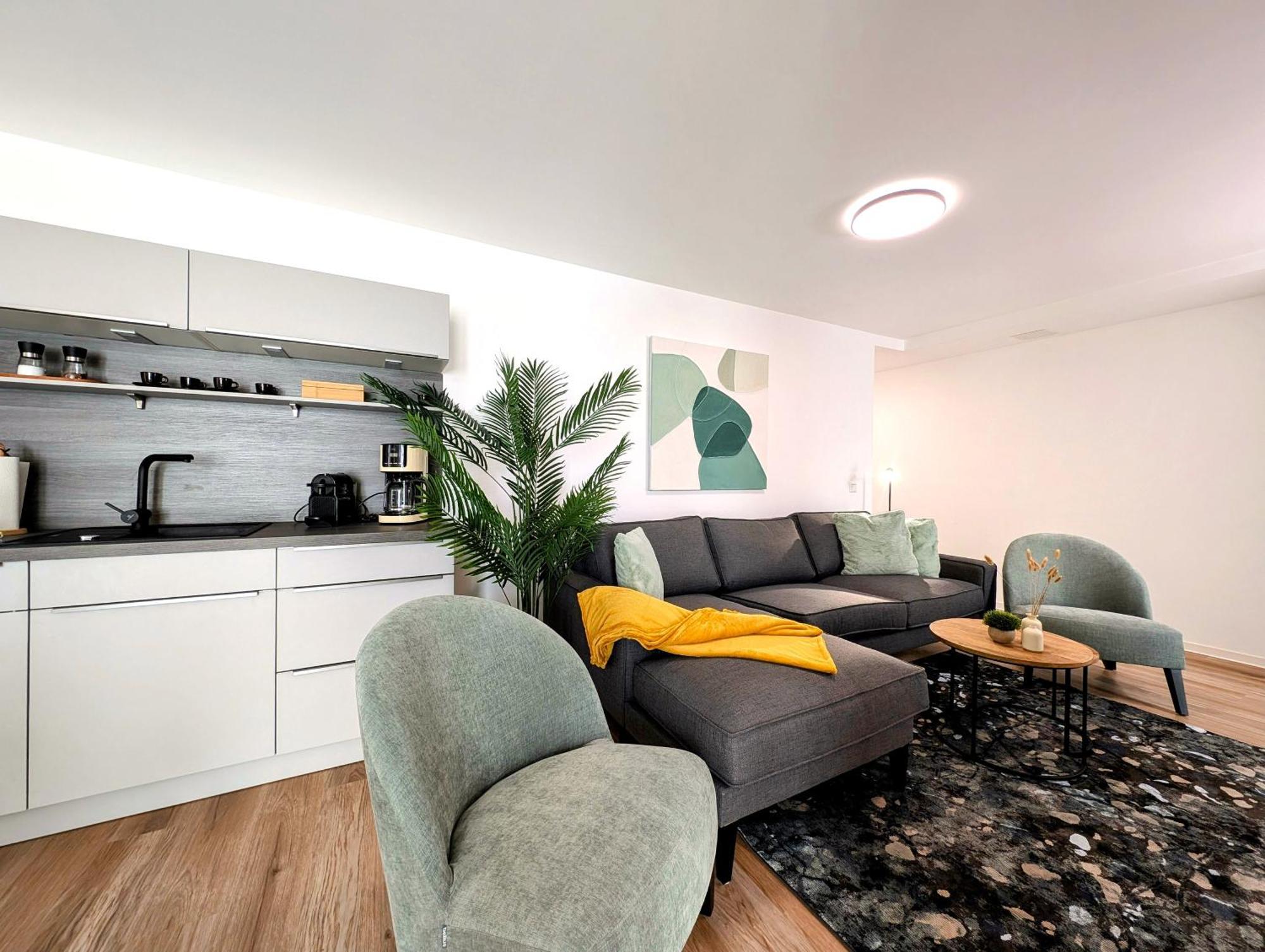 Bohnapartments - Nordkap-Suiten - Gratis Parkplatz - Moderner Neubau - Erdgeschoss - Fussbodenheizung Erfurt Extérieur photo