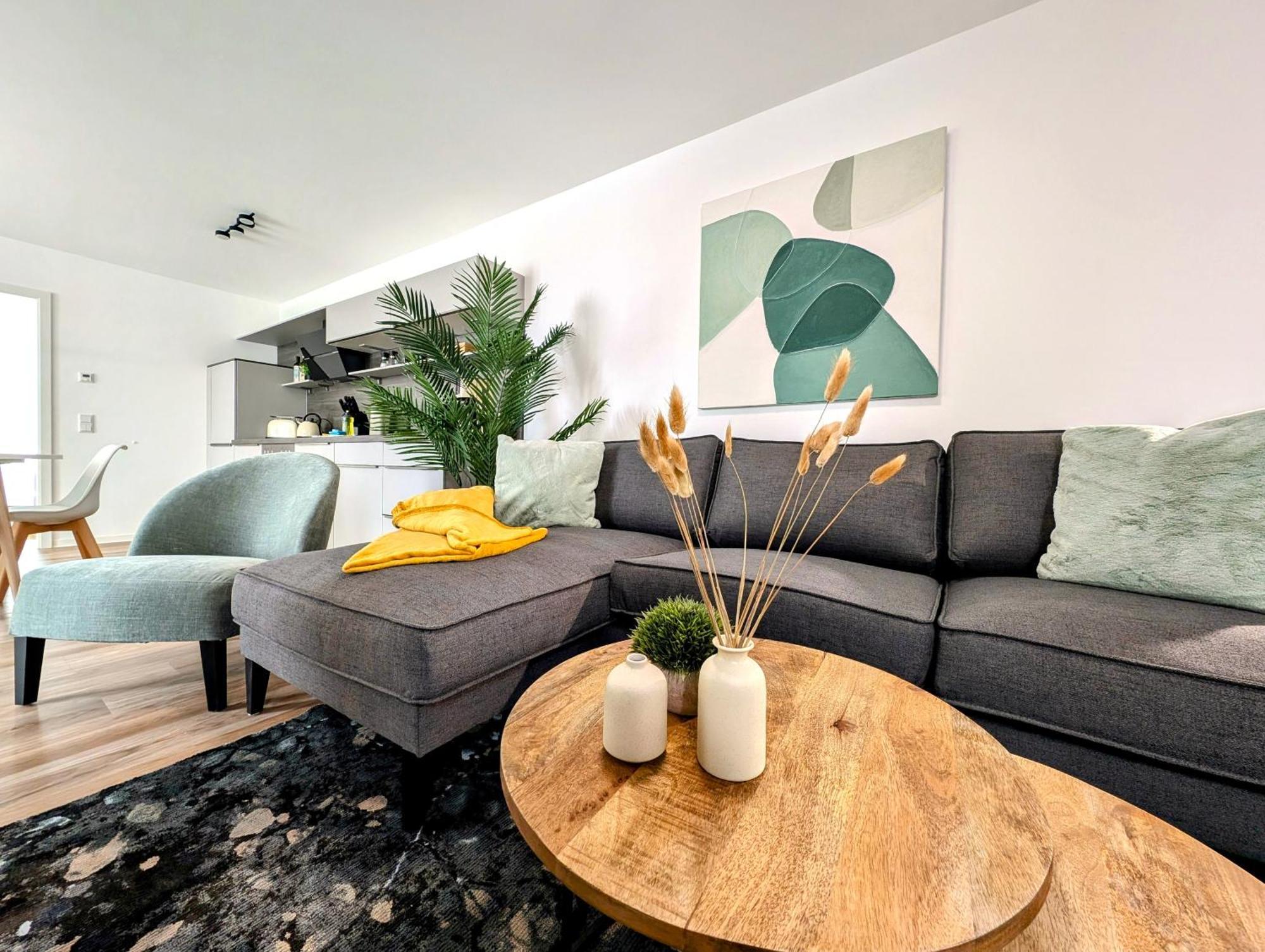 Bohnapartments - Nordkap-Suiten - Gratis Parkplatz - Moderner Neubau - Erdgeschoss - Fussbodenheizung Erfurt Extérieur photo