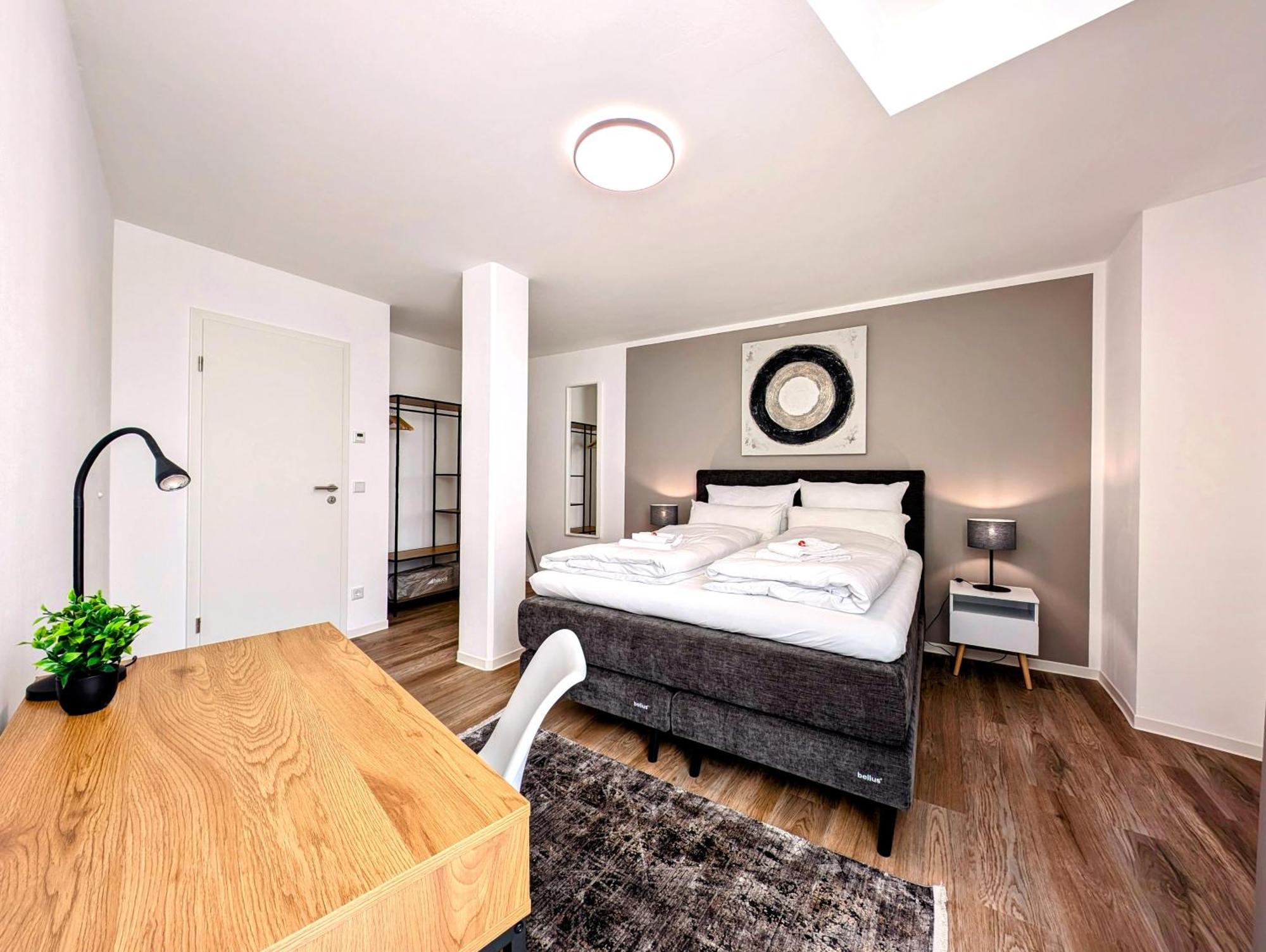 Bohnapartments - Nordkap-Suiten - Gratis Parkplatz - Moderner Neubau - Erdgeschoss - Fussbodenheizung Erfurt Extérieur photo