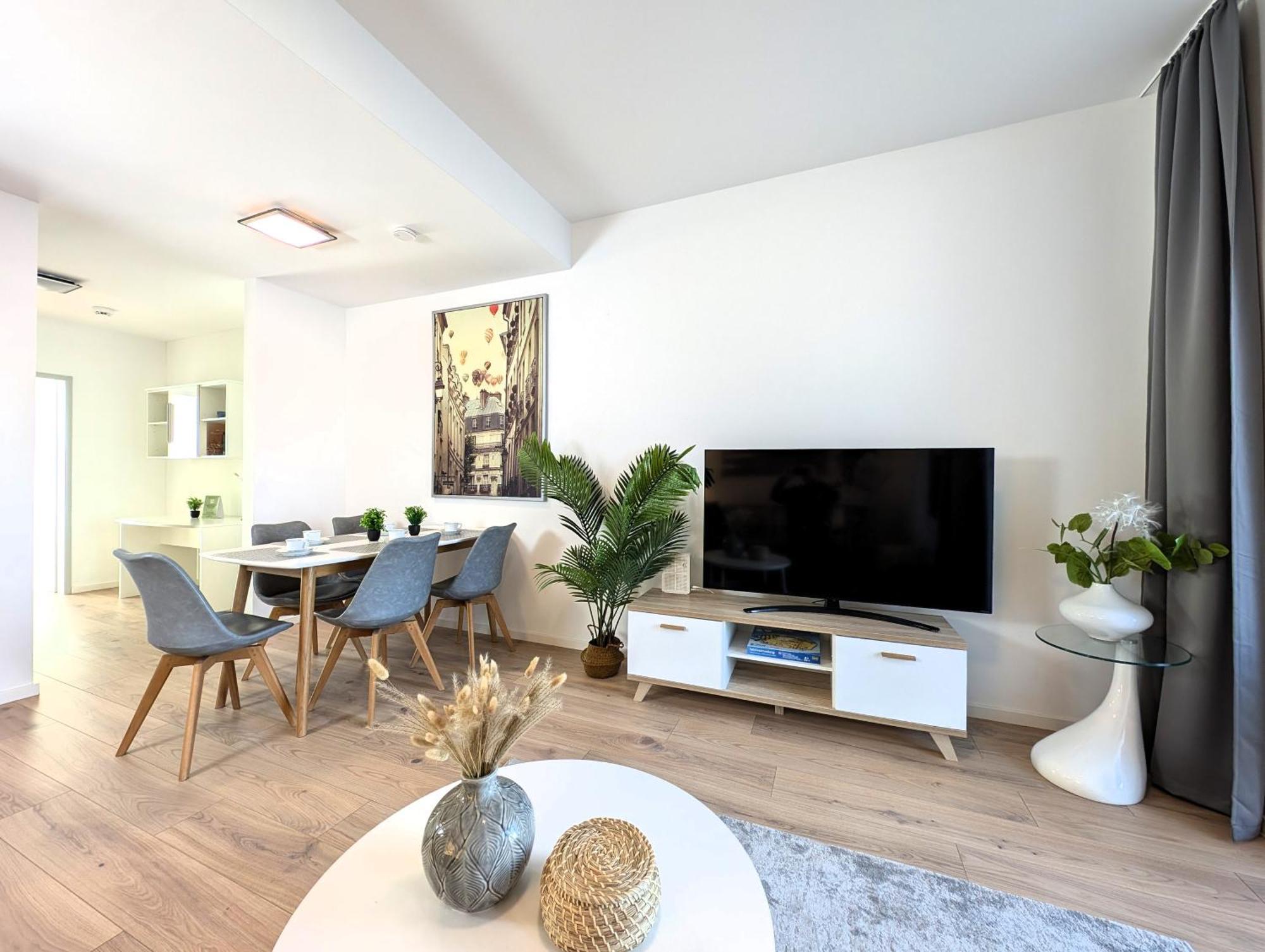 Bohnapartments - Nordkap-Suiten - Gratis Parkplatz - Moderner Neubau - Erdgeschoss - Fussbodenheizung Erfurt Extérieur photo