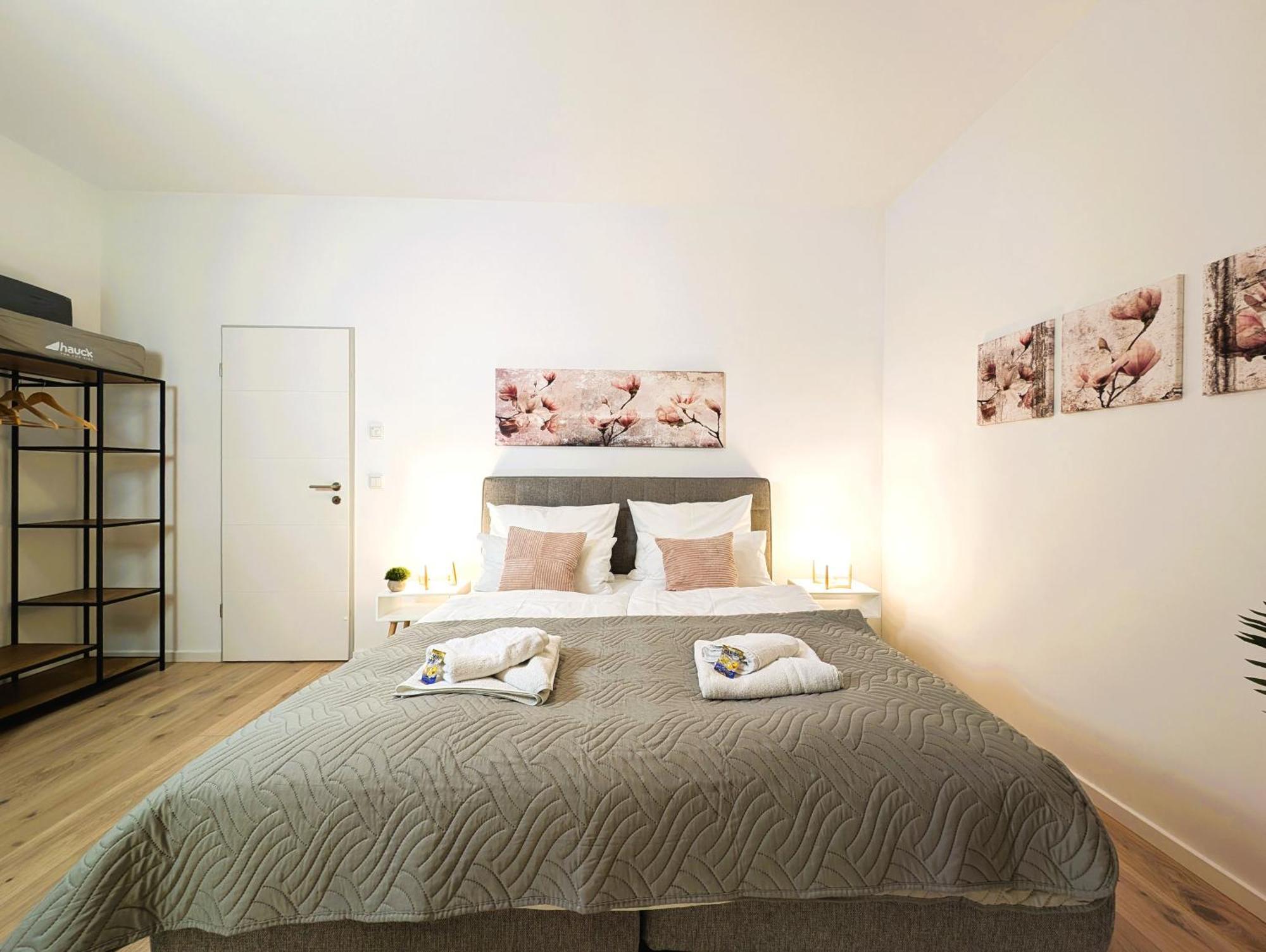 Bohnapartments - Nordkap-Suiten - Gratis Parkplatz - Moderner Neubau - Erdgeschoss - Fussbodenheizung Erfurt Extérieur photo