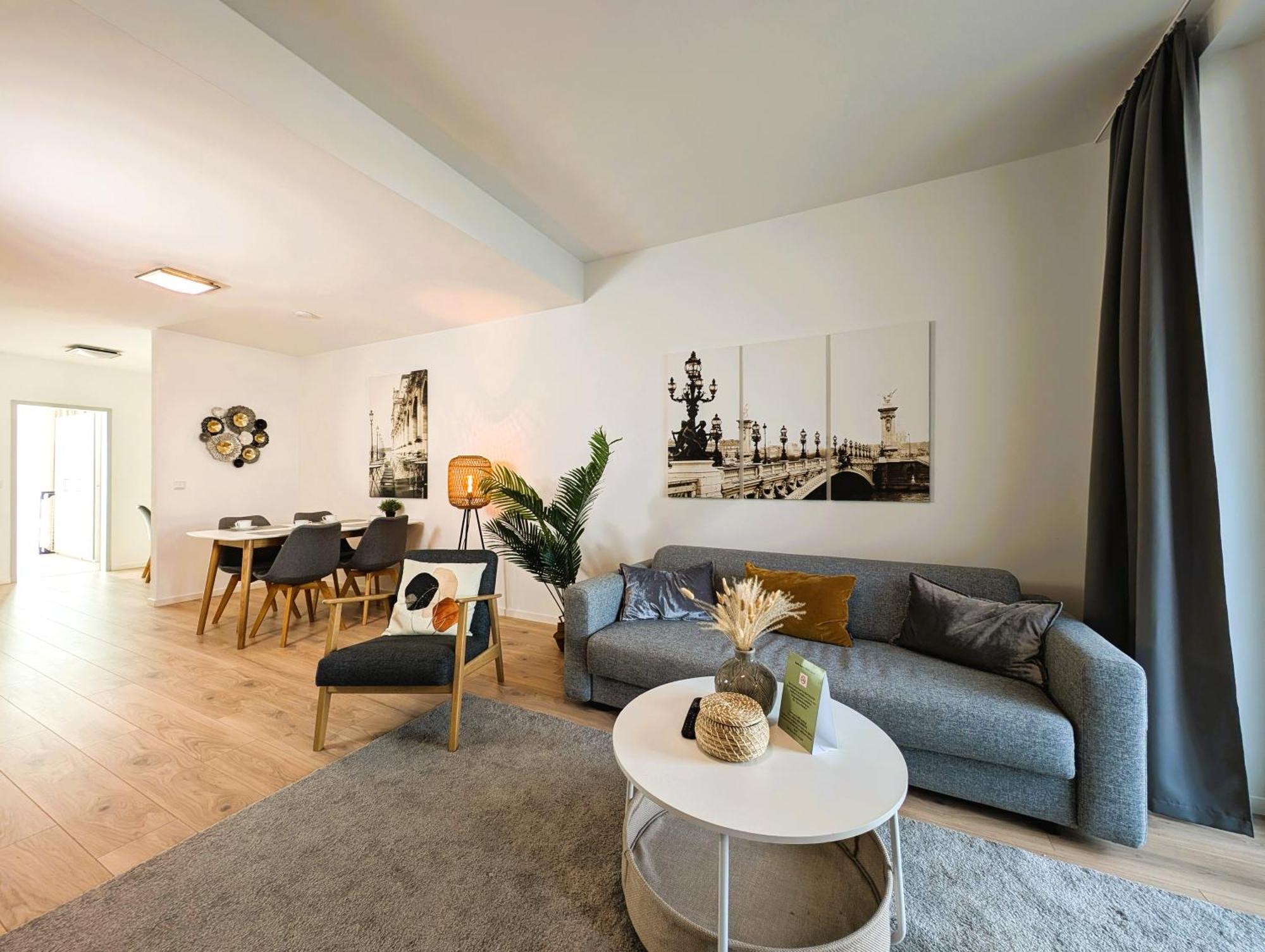 Bohnapartments - Nordkap-Suiten - Gratis Parkplatz - Moderner Neubau - Erdgeschoss - Fussbodenheizung Erfurt Extérieur photo